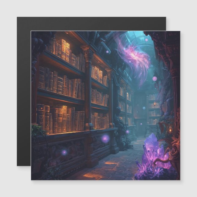 The Enchanted Library (Voorkant / Achterkant)