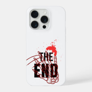 THE END – Griezige Horror Bloeddruppel Phonehoesje iPhone 15 Pro Hoesje