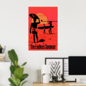The Endless Summer Vintage Movie Poster Print 1 (Bureau à domicile)