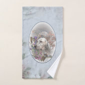 The English Setter Portrait, (Serviette à main)