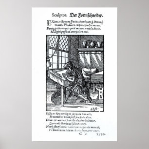 The Engraver, gepubliceerd door Hartman Schopper Poster