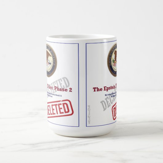 The Epstein Files Phase 2 Mug (Centre)