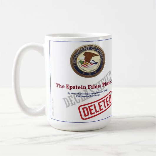 The Epstein Files Phase 2 Mug (Gauche)