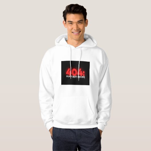 The Error Code That Runs on Confidence Hoodie (Voorkant volledig)