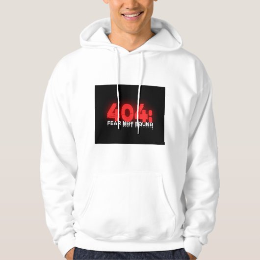 The Error Code That Runs on Confidence Hoodie (Voorkant)