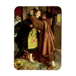 The Escape of a Heretic, 1559, 1857 (oil on canvas Magneet