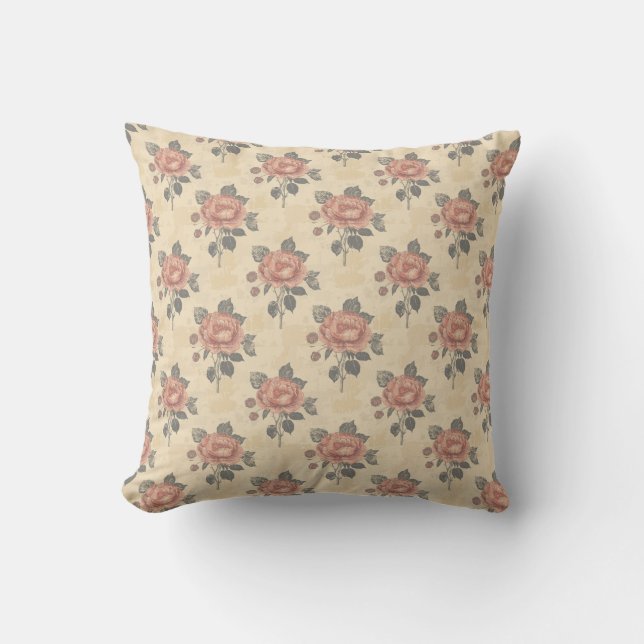 The essence of blooming grace pattern kussen (Voorkant)