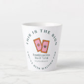 Thé et tarte latte Mug (Devant)