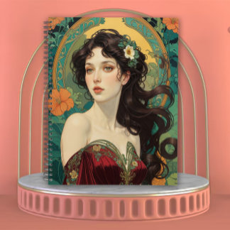 The Eternal Bloom Art Nouveau Woman