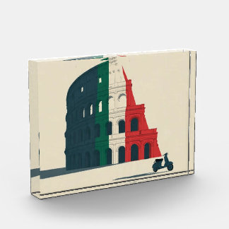  The "Eternal Horizon" Premium Acrylic Art Block Fotoblokken