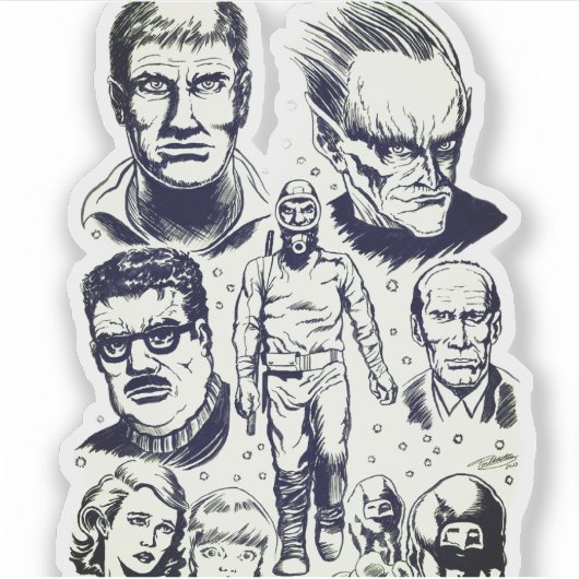 The Eternaut - El Eternauta Sticker (Voorkant)