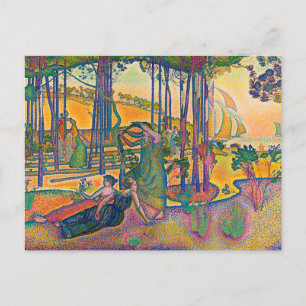 The Evening Air by Henri-Edmond Cross (1893) Briefkaart