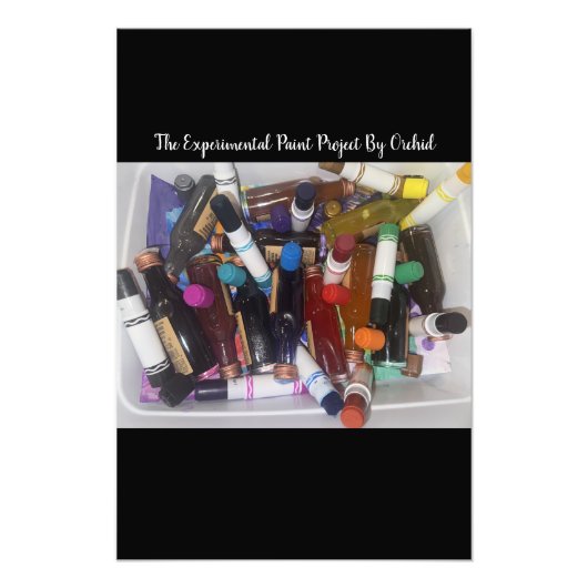 The Experimental Paint Photo Enlargement (Devant)