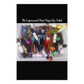 The Experimental Paint Photo Enlargement Foto Afdruk
