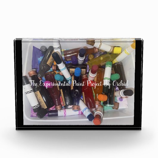 The Experimental Paint Photo Enlargement Fotoblokken (Voorkant)