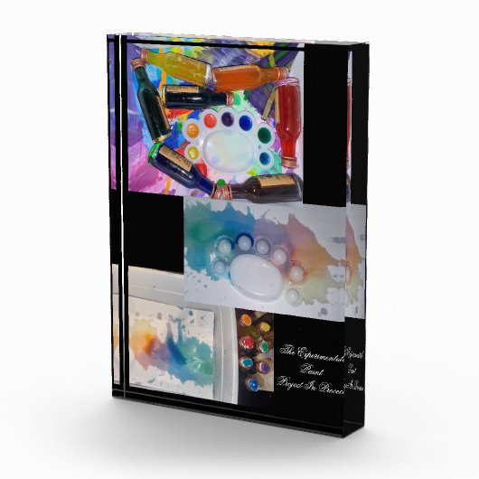 The Experimental Paint Project In Process Fotoblokken (Rechts)