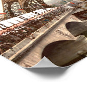 The Exposition Universelle - 1900 - Eiffeltoren Poster (Hoek)