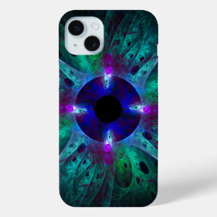 The Eye Abstracte Kunst iPhone 15 Mini Hoesje