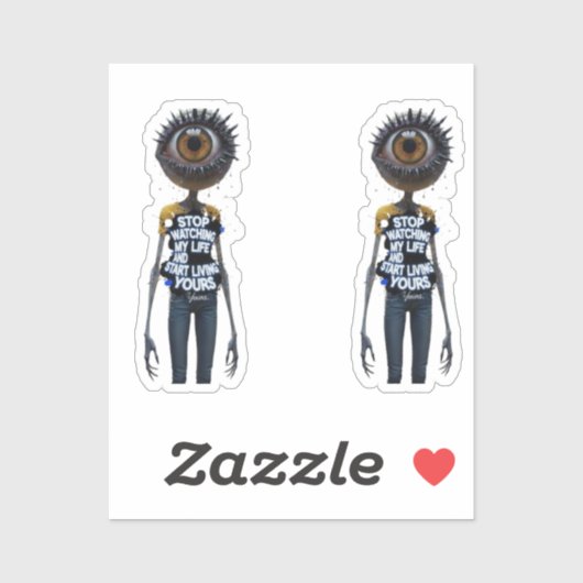 The Eye And Word Collection Sticker (Vel)