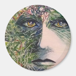 The Eyes - originele moderne kunst Magneet