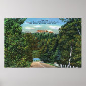 The Eyrie, John D Rockefeller Jr Home Poster (Voorkant)