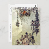 "The Fairies Accent" Briefkaart (Voorkant / Achterkant)