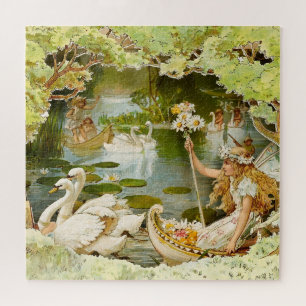 “The Fairy Lake” van E S Hardy Legpuzzel