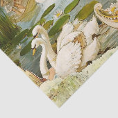 “The Fairy Lake” van E S Hardy Tissuepapier (Detail)