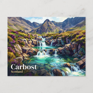 The Fairy Pools Schotland Briefkaart