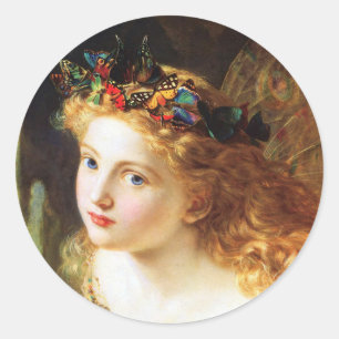 The Fairy Queen - Sophie Anderson Ronde Sticker