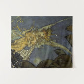 "The Fairy Queen" van Edmund Dulac Wandkleed (Voorkant (horizontaal))