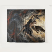 The Fall of Lucifer from Heaven Wandkleed (Voorkant (horizontaal))