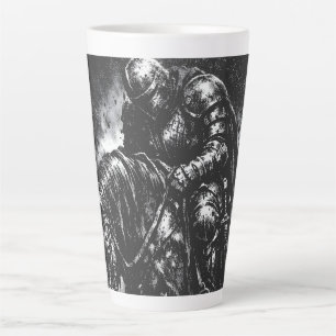 The Fallen Knight van BurnsInHell Latte Mok