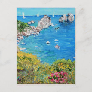 The Faraglioni Rocks - Briefkaart
