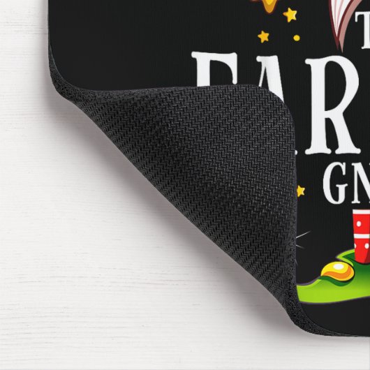 The Farting Gnome Christmas Matching Muismat (Hoek)