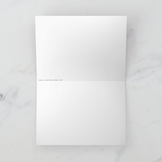 The Fate of Ophelia Greeting Card Kaart (Binnen)
