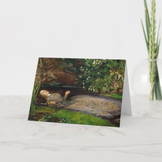 The Fate of Ophelia Greeting Card Kaart (Voorkant)