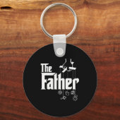 The Father! First Time Father's Day, New Dad Gift Sleutelhanger (Voorkant)