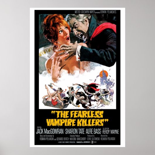 The Fearless Vampire Killers 1967 Poster (Voorkant)