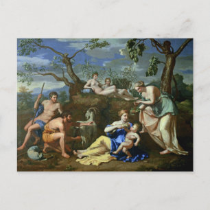 The Feeding of the Child Jupiter, c.1640 Briefkaart