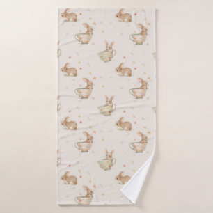 thé fête mignonne lapins