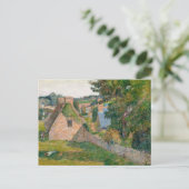 The Field of Derout-Lollichon by Paul Gauguin Briefkaart (Staand voorkant)