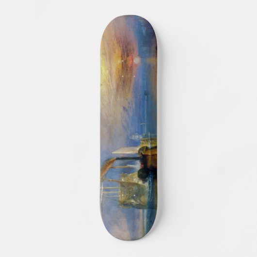 The Fighting Temeraire by J. M. W. Turner Skateboard (Voorkant)
