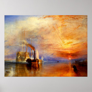 The Fighting Temeraire, J. M. W. Turner Poster