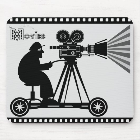 *The Films* CameraMan Mousepad Muismat (Voorkant)