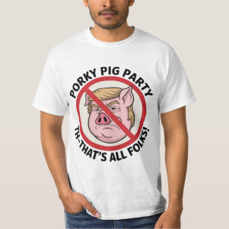 The Final Snort: Ending the Political Monopoly T-shirt