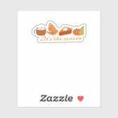 The First Day Of Fall Hello Fall Sticker (Vel)