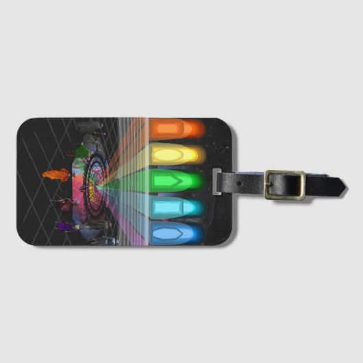 The First Step Bagagelabel (Voorkant (horizontaal))