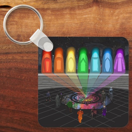 The First Step Sleutelhanger (Voorkant)