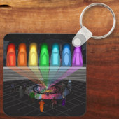 The First Step Sleutelhanger (Achterkant)